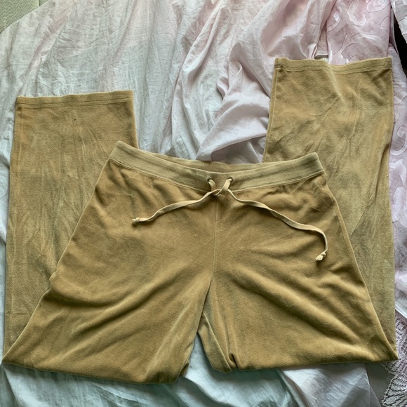 tan lounge pants - Picture 1 of 6